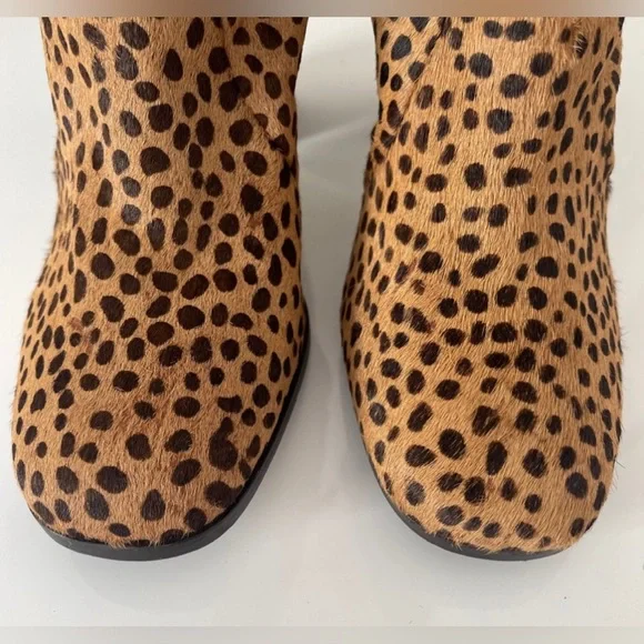 Diane Von Furstenberg Yvonne Pony hair Boots size 10 NWOT perfect - Picture 4 of 14